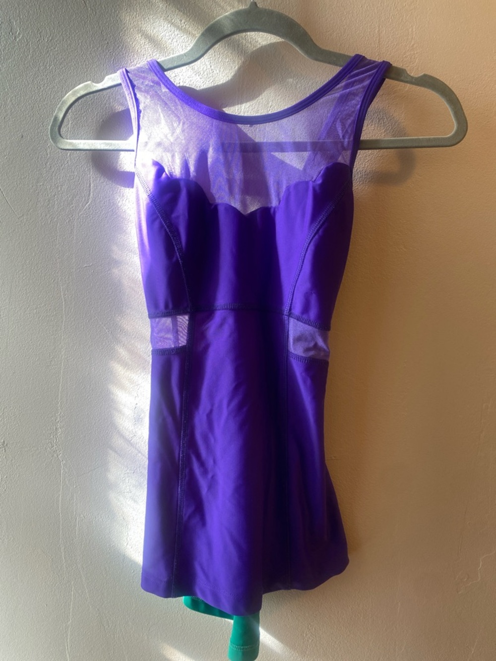 Disney Princess Ariel inspired Crown Athletics Active Tank XS